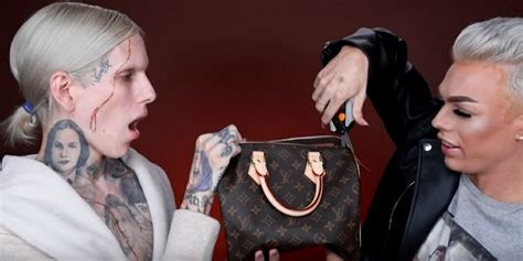 Video: Jeffree Star Destroys Louis Vuitton Bag To 